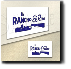 Ranche Elrae Travel Trailer Decal